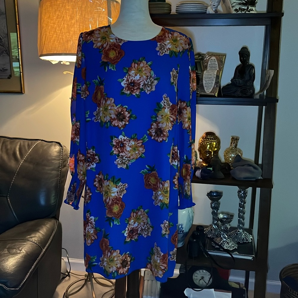 NWT Gibson and Latine floral print dress